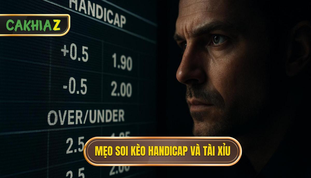 Mẹo soi kèo Handicap và Tài Xỉu dựa trên diễn biến thực tế