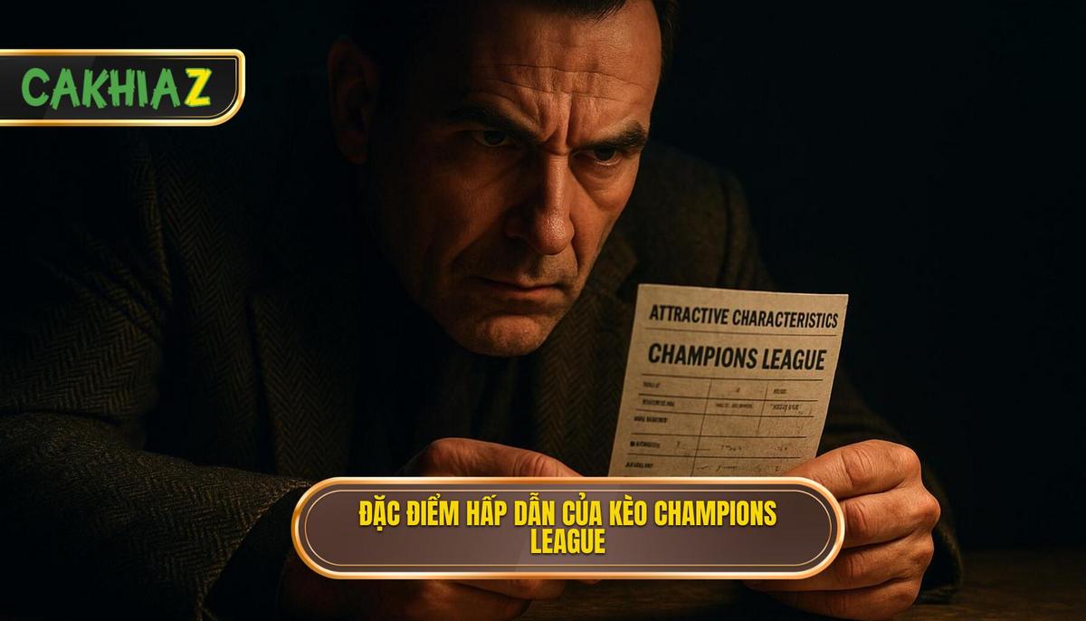 Sức hấp dẫn và đặc điểm khác biệt của kèo Champions League