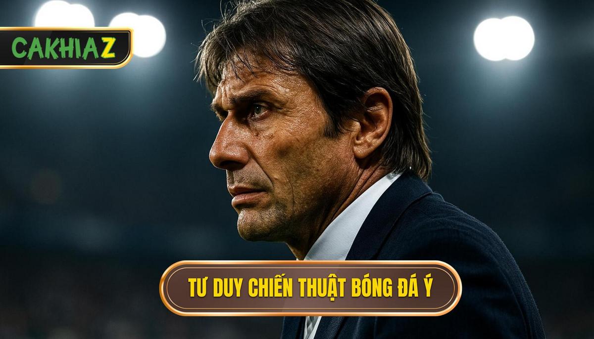 Tư duy chiến thuật và đặc thù của bóng đá Ý