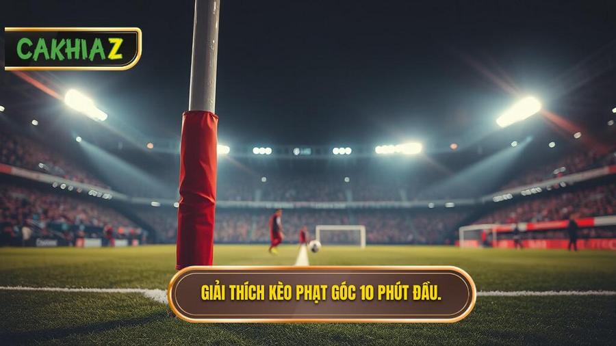 Hiểu rõ bản chất: Kèo cược đội nhận quả phạt góc trong 10 phút đầu là gì?
