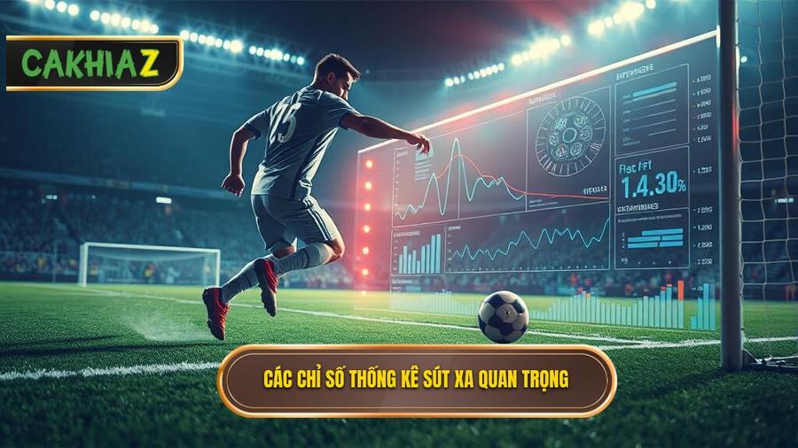 Các chỉ số thống kê sút xa cần quan tâm