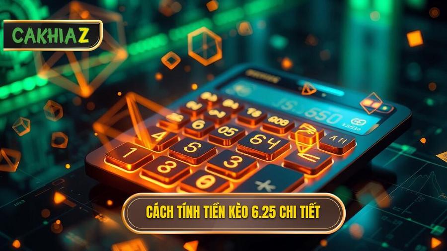 Cách tính tiền thắng thua chi tiết cho kèo 6.25