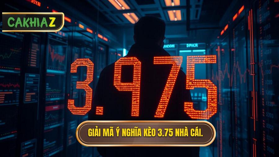 Tại sao nhà cái lại đưa ra con số 3.75 đầy thách thức?