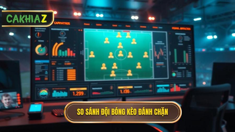 Bảng so sánh đặc điểm các đội bóng phù hợp với kèo đánh chặn