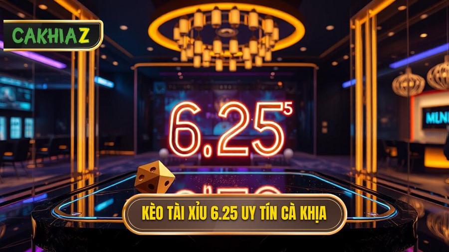 Kèo tài xỉu 6.25 là gì