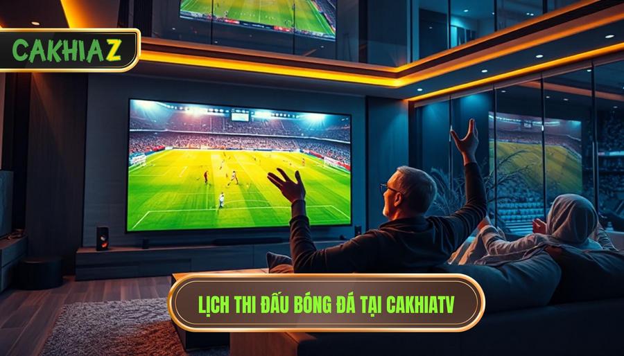 1. Lịch thi đấu bóng đá tại CakhiaTV