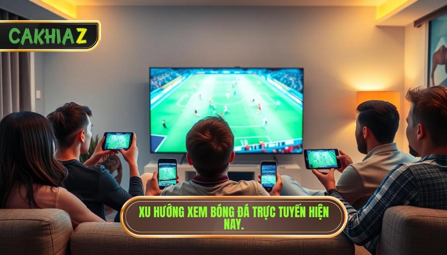 1. Xu hướng xem bóng đá trực tuyến hiện nay.