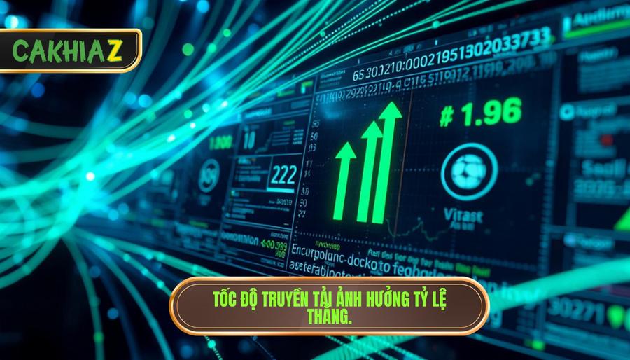 2. Tốc độ truyền tải ảnh hưởng tỷ lệ thắng.